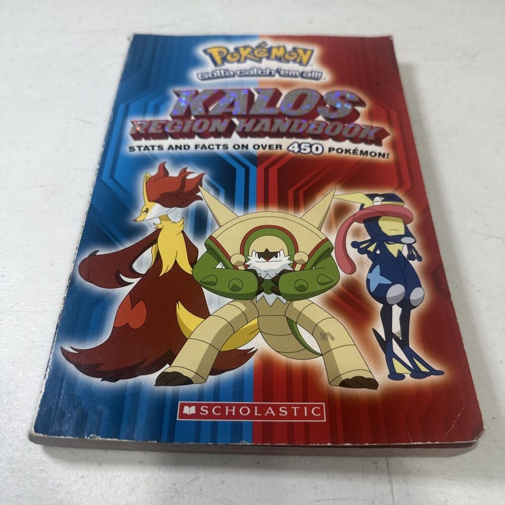 Kalos Region Handbook; Pokémon; Pokémon Ch- Scholastic, 9780545646024, paperback